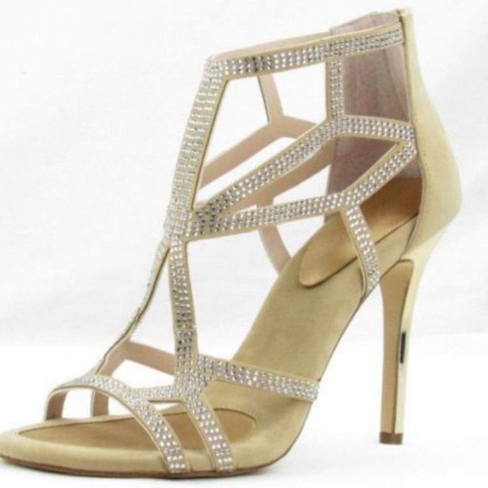 BCBGeneration Renee Mojave Suede Heels Size 7.5